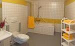 Hotel Regenbogenhaus - Badezimmer